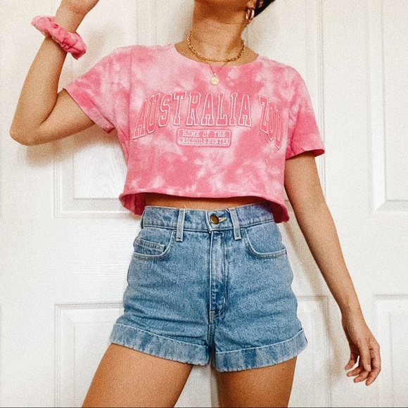 Australian Made Tops - Reworked AU Tee + Scrunchie
